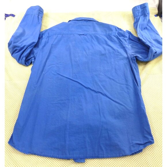 Urban Pipeline Mens XL Blue Button-Up Long Sleeve Shirt 100% Cotton Casual - Picture 2 of 8